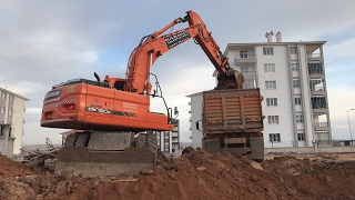 Doosan dx190w ve hino çalışmaları [upl. by Nalyd968]