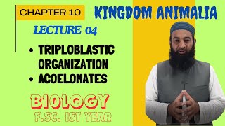 Triploblastic organization and Acoelomates I Chapter 10 I FSc I First Year I biology I Lec 4 [upl. by Hamlet]