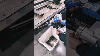 Worlds Best Mag Drill  Hougen In Action shop idaho fabrication drilling automobile work [upl. by Nomaid]