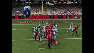 Madden Mobile Buccaneers vs Panthers NFC Championship [upl. by Yetty]