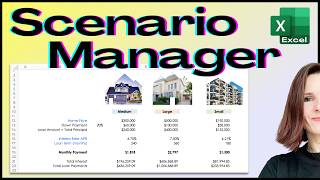 How to Use Scenario Manager in Excel  WhatIf Analysis [upl. by Chyou452]