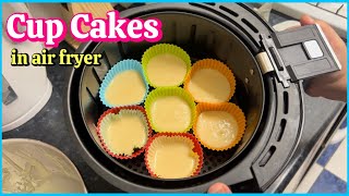 Cup Cakes in Air Fryer  You can Bake in Oven or Pateela کپ کیک [upl. by Astiram]