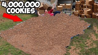 Giving My 4000000th Subscriber 4000000 Cookies [upl. by Loren734]