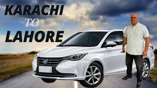 CHANGAN ALSVIN 15  KARACHI TO LAHORE DETAILED REVIEW [upl. by Juli]