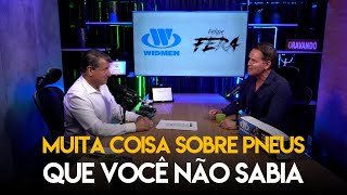 Muita coisa sobre pneu que você não sabia Tem diferença no pneu de carro elétrico Podcast [upl. by Emyam]