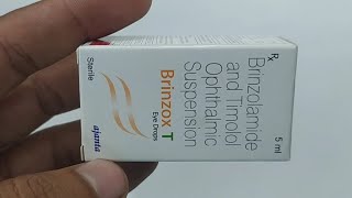 Brinzox T Eye Drops  Brinzolamide And Timolol Eye Drop  Brinzox T Eye Drop Uses Benefits Dosage [upl. by Suzie10]