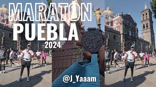 MI PRIMER 12 MARARATON DE PUEBLA 2024  Jyam [upl. by Lewak575]