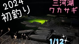 三河湖ワカサギ釣り🎣桟橋から目標10尾‼️ [upl. by Vona]