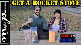 Minuteman Rocket Stove Review  A Great Prep To Have [upl. by Ettelrac]