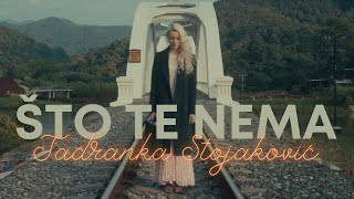 Jadranka Stojaković  Što te nema Official lyric video [upl. by Oicram]