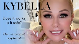 Kybella  How to spot reduce fat get rid of a double chin and contour your jaw line [upl. by Kally]