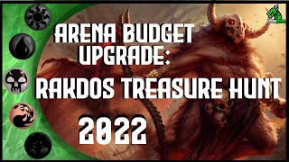 Arena Free Deck Budget Upgrade Rakdos Treasure Hunt Standard 2022 MTGA MTG Magic Arena [upl. by Gonroff577]