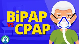 BiPAP vs CPAP Made Easy  Noninvasive Positive Pressure Ventilation NPPV [upl. by Windy]