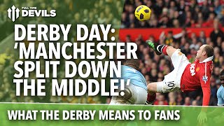 Derby Day Manchester Split Down The Middle  Fan Opinion [upl. by Gayn]