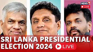 Sri Lanka Elections 2024 LIVE  Ranil Wickremesinghe  Anura Kumara Dissanayake  Sajith Premadasa [upl. by Letney]