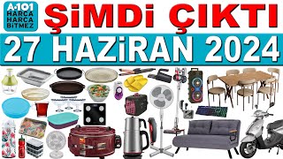 A101 27 HAZİRAN 2024  MOBİLYA KİTAPLIK  A101 ÇEYİZLİK VE MUTFAK GEREÇLERİ  A101 AKTÜEL [upl. by Rehpinej]