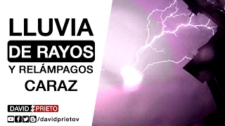 Lluvia de Rayos Y Relampagos  Caraz Ancash  Truenos  Tormenta eléctrica  EXTRAS [upl. by Sldney]