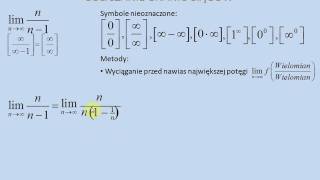 Granica ciągu wyciąganie przed nawias [upl. by Eikcin]