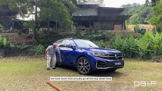 Volkswagen Touareg R V6 Test Drive Review In malaysia [upl. by Einyaj]