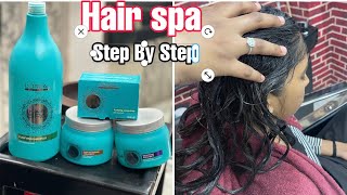 How to L’Oréal Hair Spa Step by step tutorialGhar baithe hair spa sikho Hair spa treatment [upl. by Lamhaj498]