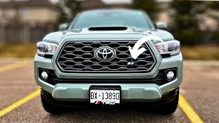 2023 Toyota Tacoma TRD Heritage Badge  Install amp Review [upl. by Newhall]