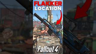 LEGENDARY FLAKKER GRENADE LAUNCHER LOCATION IN FALLOUT 4 [upl. by Eenor557]