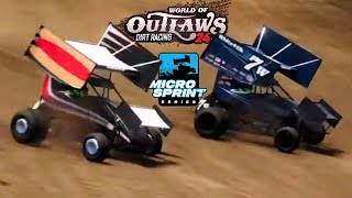 Woo Micro Sprint Series at Prairie Creek Speedway week 1 [upl. by Clawson]