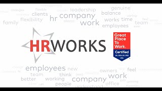 HR Works Certified Great Place to Work 2024 [upl. by Shanda]