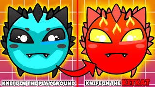 NEW CUSTOM Geometry Dash Difficulty Faces but they are REVERSE Version 45 [upl. by Aniwde257]