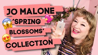 Jo Malone London Spring Blossoms Collection Yuja Cologne amp Waterlily Cologne Review [upl. by Nylatsirhc598]