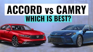 2025 Toyota Camry VS Honda Accord  Tough Choice One Winner [upl. by Fabron]