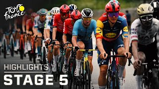 Tour de France 2024 Stage 5  EXTENDED HIGHLIGHTS  732024  Cycling on NBC Sports [upl. by Lossa448]