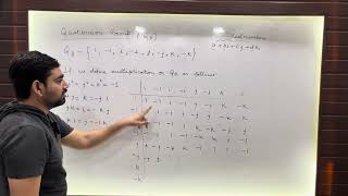 Lecture 8  Quaternion Group [upl. by Fonzie]