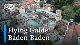 BadenBaden From Above  Top Things To See In BadenBaden  Germany By Drone [upl. by Naaman]