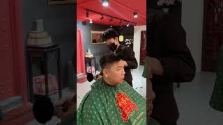 Kiểu tóc Quiff thoáng mát ít cần tạo kiểu tócnam barbershop hairstyle menshair haircare [upl. by Aiuqcaj]