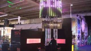 MADRIX LED Lighting control  the fair prolight sound 2008  Frankfurt [upl. by Anyalram]