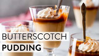 Butterscotch Pudding  Sallys Baking Recipes [upl. by Jacquelin]