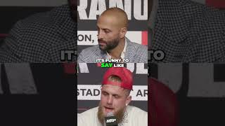 Jake Paul postmatch interview  shocking words jakepaul jakepaulvsmiketyson connormacgregor ufc [upl. by Dao]