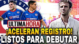 ¡LISTOS PARA DEBUTAR CRUZ AZUL ESTA ACELERANDO LOS REGISTROS DE ESTOS REFUERZOS CELESTES [upl. by Yliah]