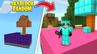 EN ESTE SKYBLOCK LOS BLOQUES CAMBIAN CADA MINUTO DE MANERA RANDOM ft ELPeyo [upl. by Bamford]