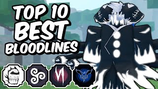 Top 10 BEST Shinobi Life 2 Bloodlines [upl. by Sulokcin803]