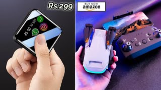 12 AWESOME GADGETS ON AMAZON  Gadgets from Rs100 Rs200 Rs500 [upl. by Lledo]