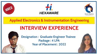 Hexaware interview Experience 2022 Designation Graduate Engineer Trainee [upl. by Wettam]