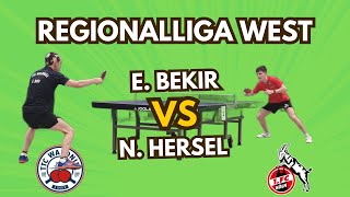 💯🏓Unerbitterliche Offensive von beiden Spielern EBekir2165TTR  NHersel2191TTR [upl. by Aron]