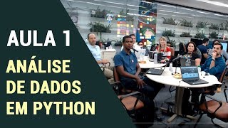 Análise de Dados em Python Aula 01 [upl. by Laeynad]