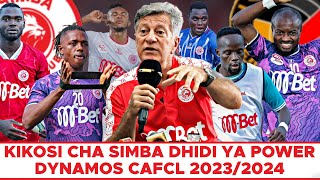 Kocha Robertinho Atangaza Mabadiliko Ya Kikosi Kinachoanza Dhidi Ya Power Dynamos CAFCL 20232024 [upl. by Ecnatsnoc]