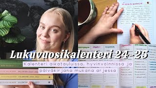 KALENTERI 2425  HYVINVOINTIA JA PÄIVÄKIRJAMERKINTÖJÄ 📗🧡 [upl. by Tempest]