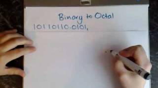 binary to octal and hex [upl. by Rafaello139]