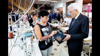 Mattarella visita la Comunità di San Patrignano [upl. by Elizabeth]