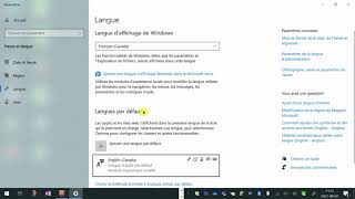 Installer le clavier FrançaisCanada [upl. by Nylrats]